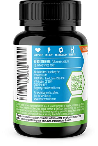 Green Tea Extract Supplement with EGCG & Vitamin C - Antioxidants & Polyphenols for Immune System - for Weight Support & Energy - Natural Pills for Brain & Heart Health - 14 Count