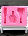 European Wine Bottle Glass Fondant Cake Chocolate Silicone Mold, Decoration Tools Bakeware