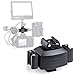 Pro Triple Shoe Mounts for Camera, Micnova MQ-THA Aluminium Alloy Adapter for Lights, LED Monitors, Microphones, Audio Recorder & Studio Flash Bracket Video Camera (Balck) primary