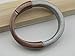 KONMAY 3 Sets 10.0x6.0mm Half Cuff/Circle Magnetic Clasps for Licorice Leather, Antique Copper