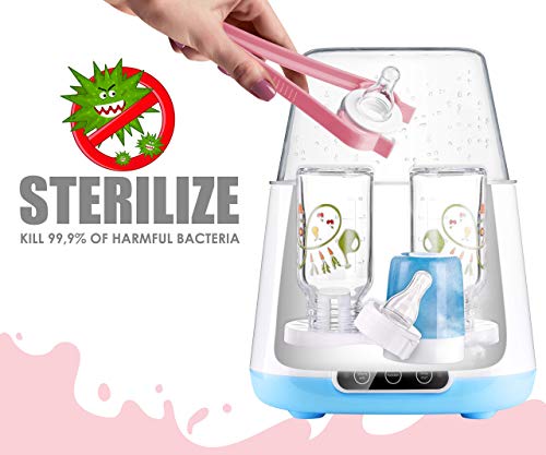 image for EASYROUTINE Baby Bottle Warmer for Breastmilk Digital Smart Universal 