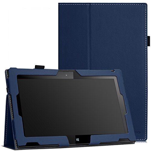 MoKo Nokia Lumia 2520 Case - Slim Folding Cover Case for Nokia Lumia 2520 10.1 Inch Microsoft Windows RT 8.1 Tablet, INDIGO (with Smart Cover Auto Wake / Sleep)