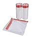 Pekky 3 Gallon Small Drawstring Trash Bags, Clear (120 Counts/3 Rolls)