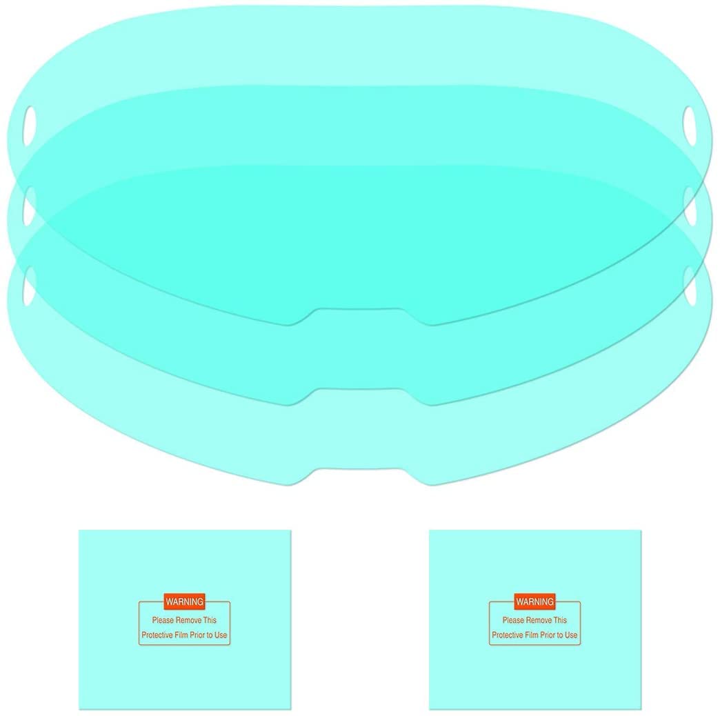 YESWELDER 3PCS Large Viewing Screen Outer Replacement Lens and 2Pcs Inner Replacement Lens for LYG-Q800D Welding Mask