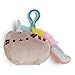 Gund Set of Pusheen Accessory Case and Pusheenicorn Backpack Clip Plush, School Office Accessories for Students Teens Boys and Girls
