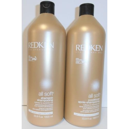 Redken All Soft Conditioner & Shampoo 33.8 OZ each image