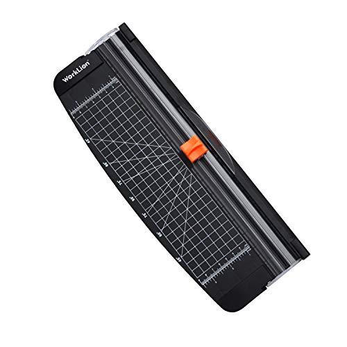 WORKLION Small Paper Trimmer, Portable Paper Cutter for Label, Origami, Card, Photo, Coupon, Scrapbook, Cardstock, Laminated Paper, and Craft Project - Thumbnail 6