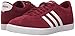 adidas Women's Courtset Sneaker, Collegiate Burgundy/White/Collegiate Burgundy, 10 Medium US