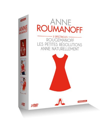 Anne Roumanoff - 3 Spectacles - Rougemanoff + Les Petites Résolutions + Anne Naturellement - Pack