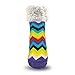 Pudus Classic Slipper Socks, Adult Multicoloured, One Size