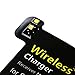 Qifull Ultra-thin Qi Standard Wireless Charging Receiver Module for Samsung Galaxy S5 i9600 Black (Galaxy S5)