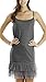 [Shop Lev] Women's cotton full slip dress with three tiered mesh bottom