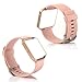 Bemorcabo Fitbit Blaze Bands, Sport Style Bracelet Strap, Replacement Smart Watch Band, Small and Large Size, Newest Arrival, Band Only, Gold Frame Not Included