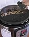 Salbree Silicone Snap Strainer fits the 6qt Instant Pot and Snaps to the 6 quart Instapot Pressure Cooker Inner Pan Small Mitts Set Included, for Straining Vegetable and Ground Beef Grease (black)