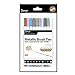 Bianyo Metallic Brush Marker Pens, 10 Colors Calligraphy Pens for Coloring Drawing Lettering