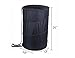 WDHome Pop up Laundry Hamper, Collapsible Laundry Basket for Dirty Clothes/Toys Storage,Large Storage Hampers for Dorm Room Accessories - Children's Toys Basket, 18 x 26 Inch-Black