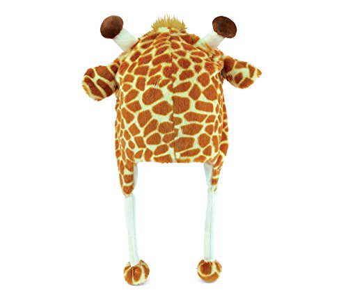 Puzzled Giraffe Super-Soft Stuffed Plush hat Cuddly Animal Toy