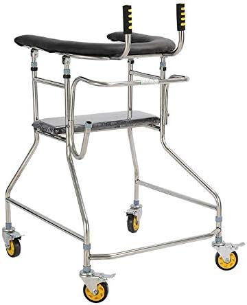 歩行器介護 格安 座れる高齢者 病院での限定モビリティノンスリップ杖を持つ高齢者のためのウォーカー歩行器 歩行支援歩行器 移動