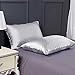 YANIBEST Silk Pillowcase for Hair and Skin, Standard Queen King Pillow with Hidden Zipper, Soft Breathable Smooth Cooling Pillow for Sleeping