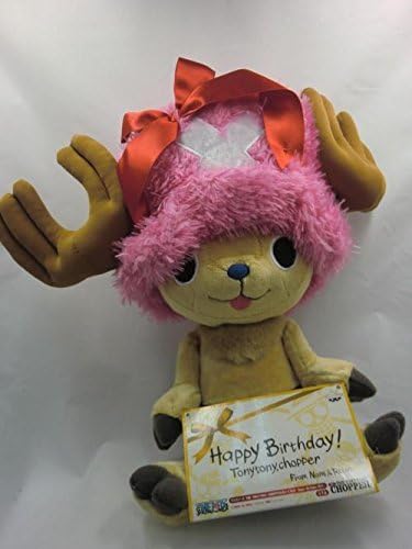 Amazon ワンピース チョッパー ぬいぐるみ Happy Birthday 11 約30ｃｍ ハッピーバースデー 人形 One Piece プライズ バンプレスト ぬいぐるみ ホビー