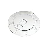 E-Autogrilles Triple Chrome Plated ABS Gas Door Cover for 99-00 Cadillac Escalade 95-99 Chevrolet Tahoe / 92-99 GMC Yukon / 92-99 Chevrolet Suburban / 88-98 Chevrolet C/K 88-98 GMC C/K+92-95 Chevrolet Blazer / 92-99 GMC Suburban (66-2203)