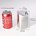 Newness Car Ashtray, [Upgraded, Detachable Body, Sealing Lid], Stainless Steel Car Ashtray with Lid, Cigarette Ashtray for Car, Auto, Ash Holder for Smokers, Desktop Smoking Ash Tray for Home Office