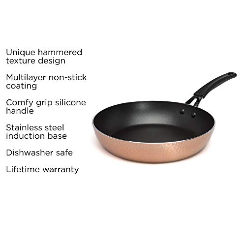 Ecolution Impressions Hammered Cookware, NonStick Frying Pan