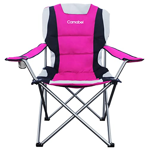 Camabel Folding Camping Chairs Hold Up 400lbs Extra Large Outdoor Lawn