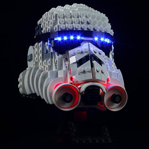 Led Light Kit for Lego Star Wars Stormtrooper Helmet Building Kit