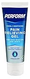 Perform Cooling Pain Relief Gel For Muscle Soreness, Post-Workout Aches, Joint Pain, Arthritis, and Back Pain, Non-NSAID Pain Reliever for Cold Therapy, Cryotherapy Topical Analgesic, 4 oz. Tube