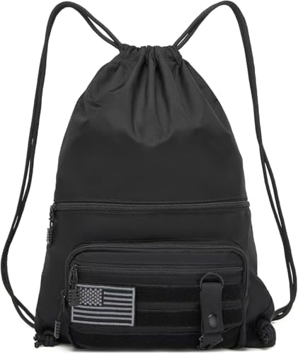 Amazon.com | G4Free Drawstring Backpack Gym Backpack Soccer Basketball Bag  with Shoes Compartment Tactical Water-Resistant String Sports Bag for Men  Women(Tan) | Drawstring Bags