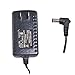 Power Supply Adapter, 12V 2A Power Cord for YN300Air, YN300III YN216, Led Strips SMD