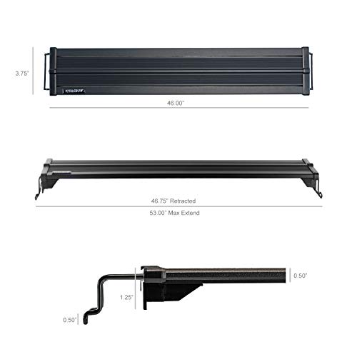VivaGrow DN DayNight RGB 24/7 Customize Automation Full Spectrum LED Aquarium Fish Tank Light Extendable Remote (48" - 52") - Thumbnail 3