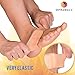 OrthoDoc's Gel Arch Support Brace for Flat Feet Men Women - Plantar Fasciitis Sleeve Pair - Planters Fasciitis Massager - Foot Compression Wrap - Aids High Arch, Fallen Arch, Foot Heel Pain (Fits All)