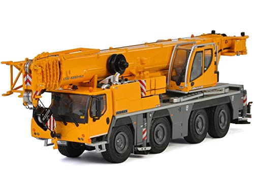 Liebherr LTM 1090-4.2 4-Axle Mobile Crane WSI Premium Line 1/50 Diecast Model by WSI Models 52-2009/54-2004