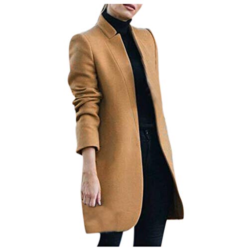 Onefa Women Winter Coat, Ladies Fashion Cardigan Coat Trench Jacket Warm Long Overcoat Outwear