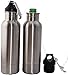 Stainless Steel Bottle Insulator with Opener – Pack of 2