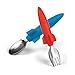 Genuine Fred Fred & Friends 3-2-1 LUNCH! Kids' Rocket Utensils, 2 Piece Set