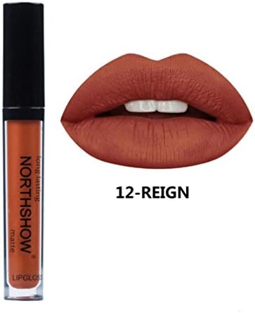 Aurorax NORTHSHOW Liquid Lipstick Soft Matte Long-Lasting Lip Gloss (L)