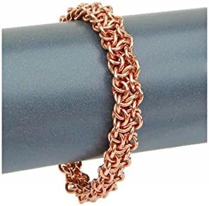 Solid Copper Bracelet, Handmade with Positive Energy (Custom Sizing)
