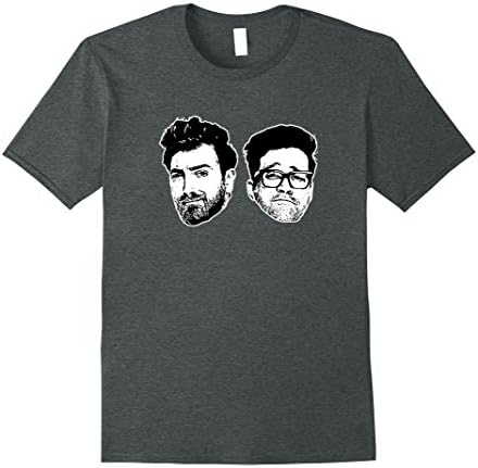 Mens Rhett &amp; Link Wheat Paste Tee XL Dark Heather