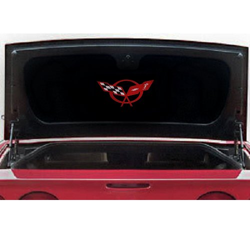 Buy C5 Corvette Trunk Lid Liner Red Cross Fits 97 through 04 FRC ZO6