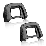 D90 D7000 Viewfinder Eyepiece Eyecup Eye Cup for Nikon D7000 D90 D40 D50 D70/D70S D80 D200 D300 D600 D610 D750[2 Packs], Replace eyepiece DK-21, Fire Rock Camera Eyecup Accessories DK21 (Color: DK-21)