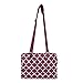 MOSISO Laptop Shoulder Bag Compatible with 13-13.3 inch MacBook Pro, MacBook Air, Notebook Computer, Canvas Carrying Briefcase Sleeve Case Quatrefoil MO-QAF002