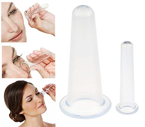 UPC 646437941778, Beauty Skin Care Set of 2pcs Silicone Cupping Tools For Deep Face And Neck Facial Lifting