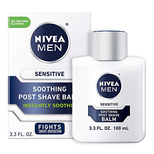 Nivea Men Sensitive Post Shave Balm, Soothes and Moisturizes Skin After Shaving, Multi, 3.3 Fl Oz, Pack of 3 - Image 3