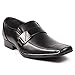 Metrocharm Sam-01 Men's Buckle Strap Slip On Loafers Dress Classic Shoes
