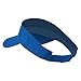Otto Caps Youth Cotton Sun Visor - Royal OSFM Blue