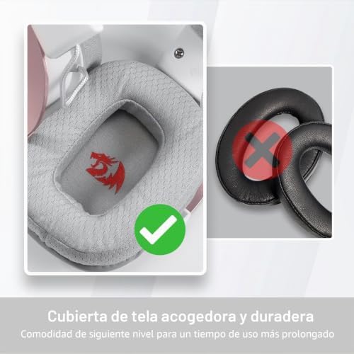 H510 Zeus-X Cascos Cable 7.1 53mm Blanco