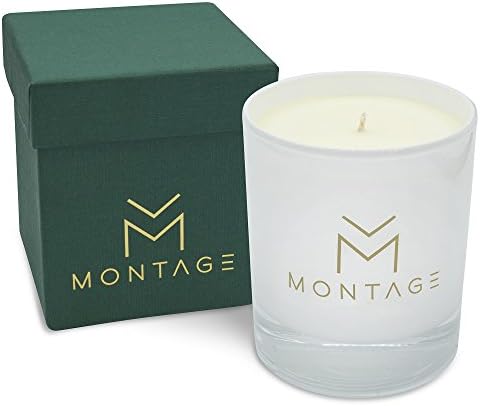 Pine, Cinnamon & Bergamot Soy Wax Candle in Gift Box- Down to Earth- Aromatherapy Candle for Calming with 100% Pure Essential Oils- 7OZ- 60Hrs- Handmade in Greece